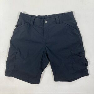 Duluth Trading Co. Women's Dry on the Fly 10" Cargo Shorts Black Size 12 Hiking